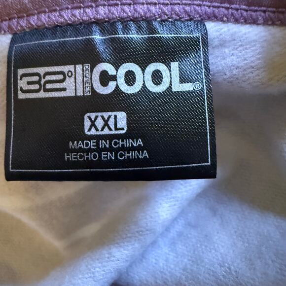 32 Degrees Cool Striped Relaxed Fit T-Shirt Dress With Pockets, Mauve, Size 2XL - Picture 5 of 9